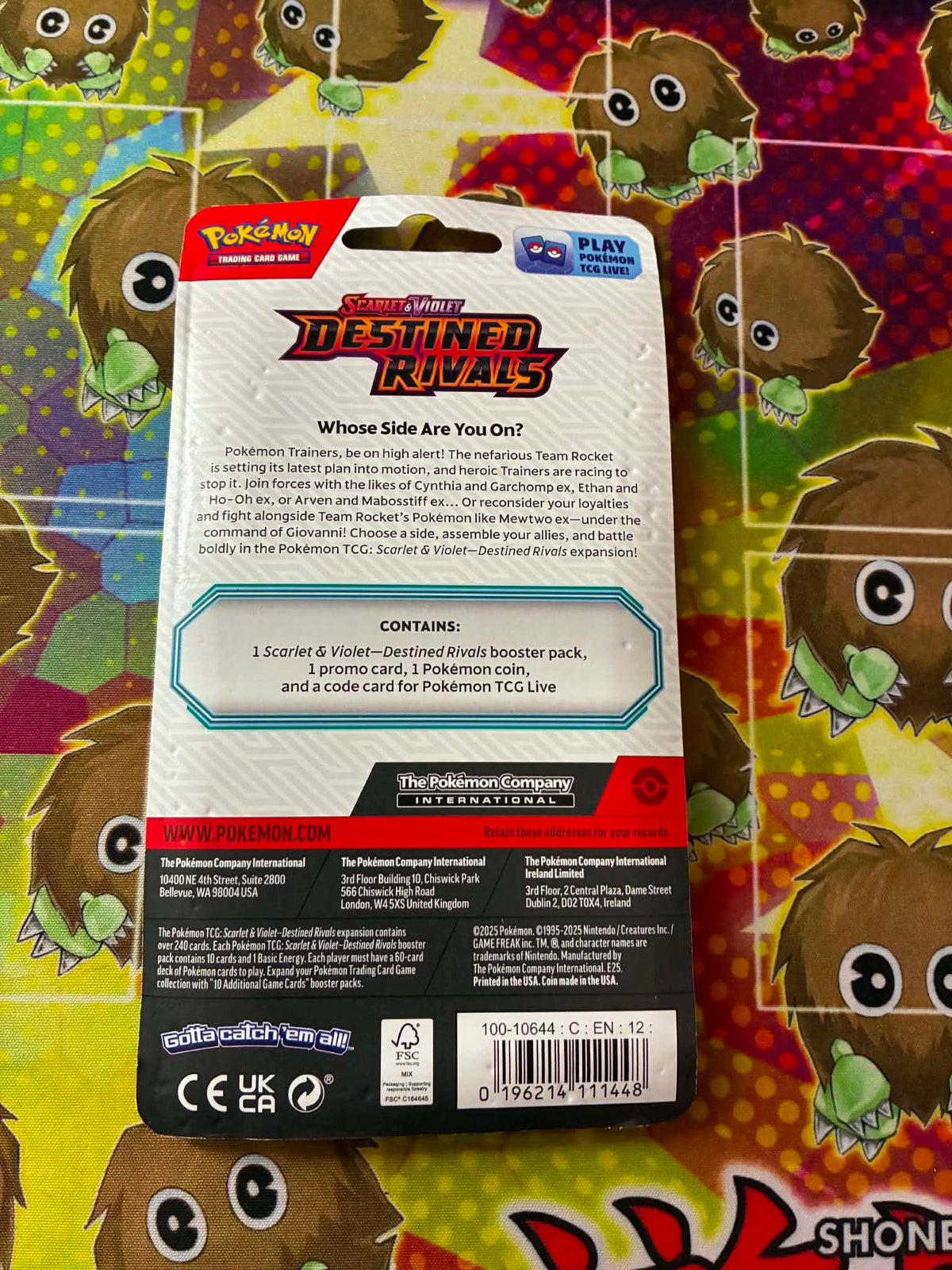 Destined Rivals Blister Pack (Eevee)