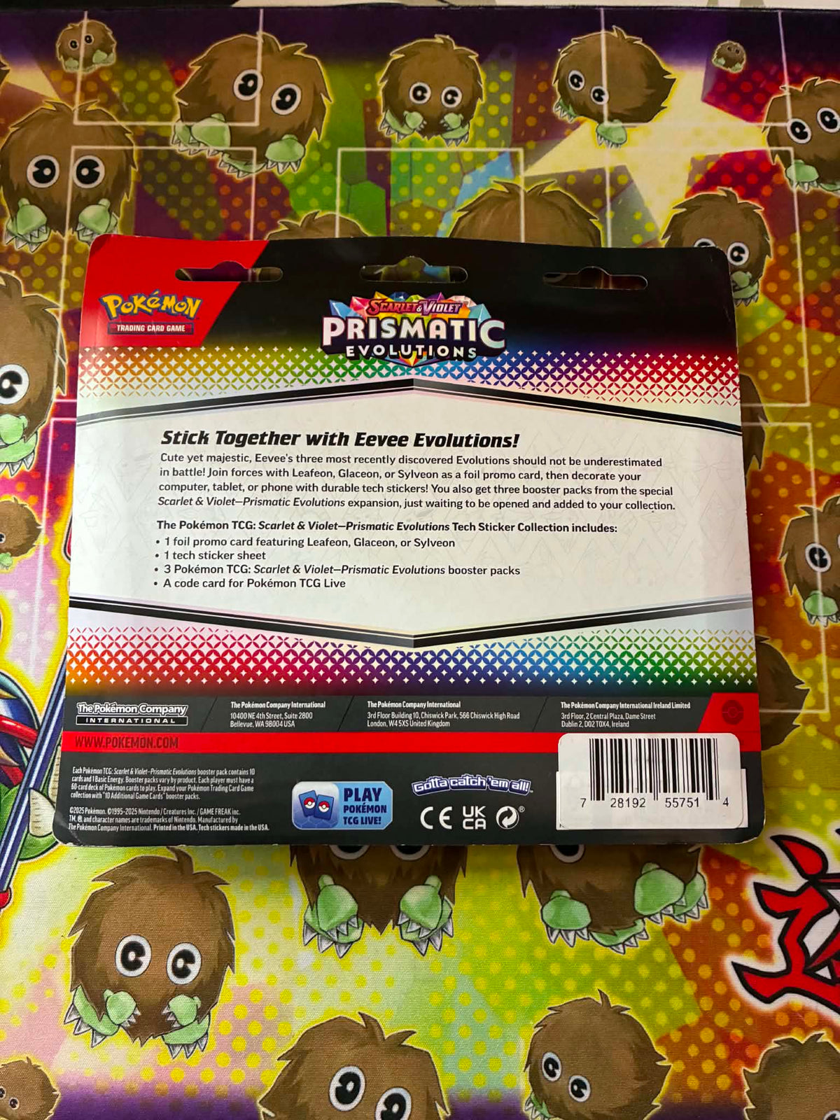 Prismatic Evolutions Tech Sticker Collection [Sylveon]