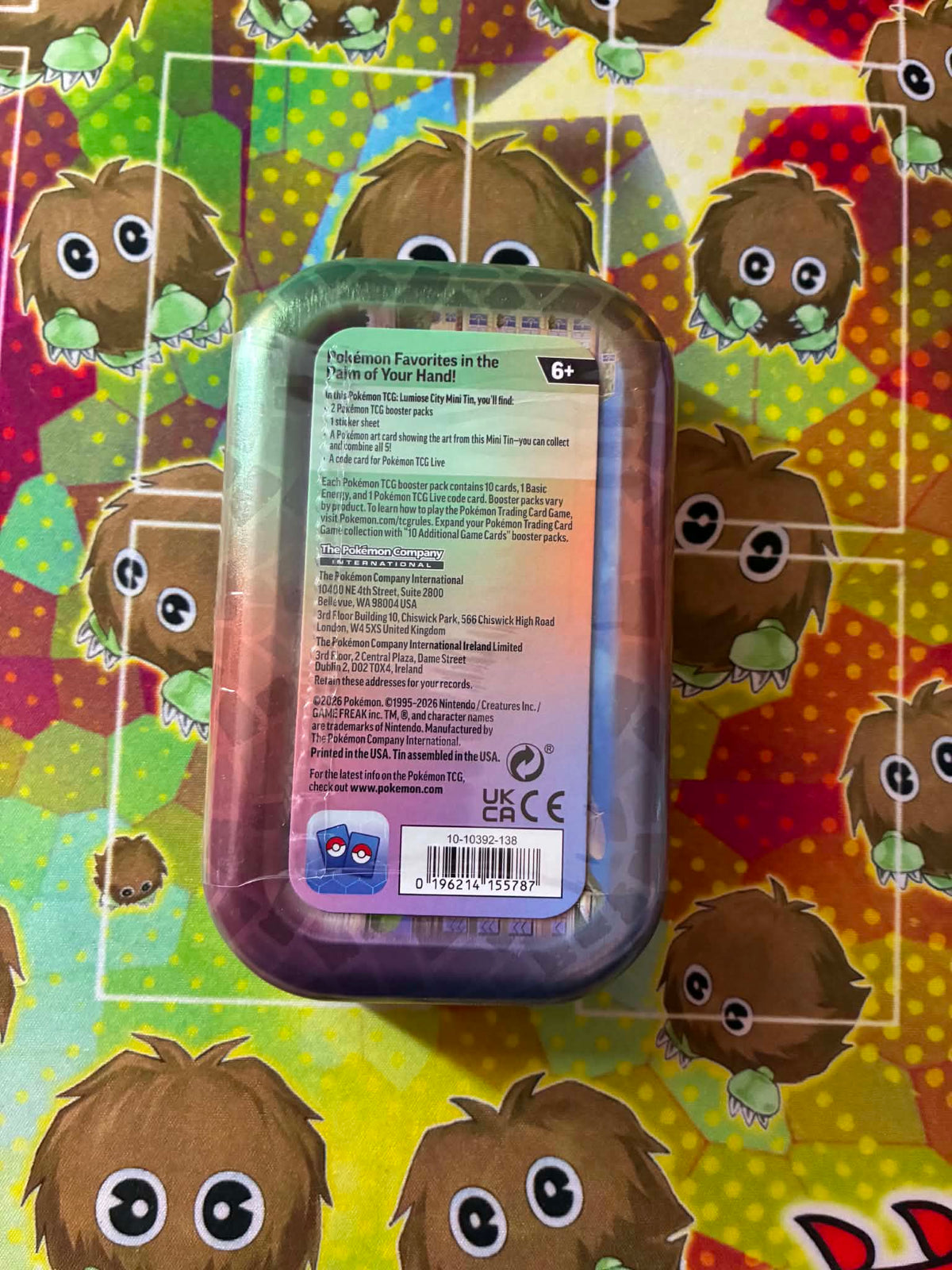 Lumiose City 2 Pack Tin