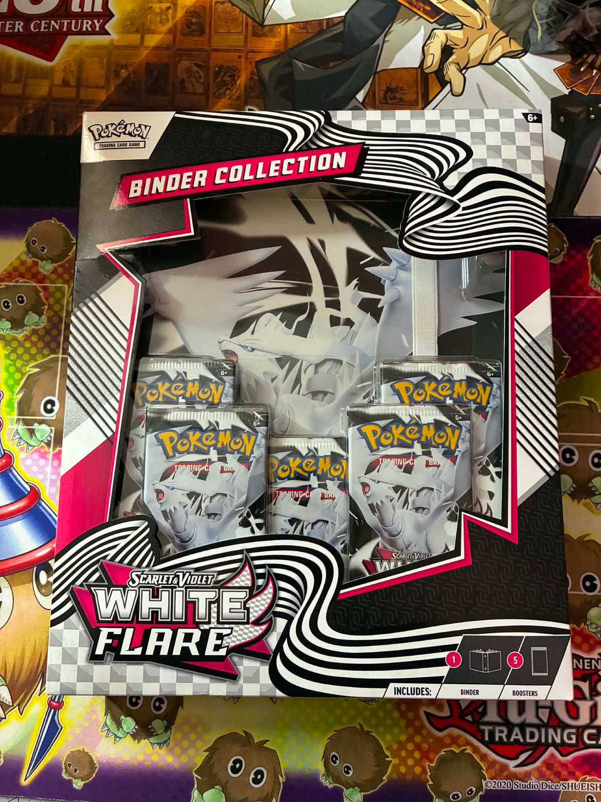 White Flare Binder Collection