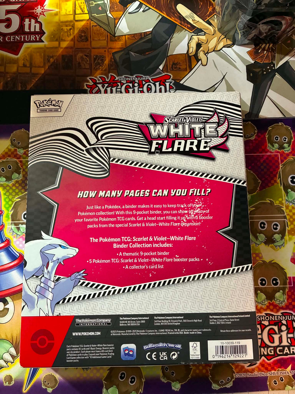 White Flare Binder Collection